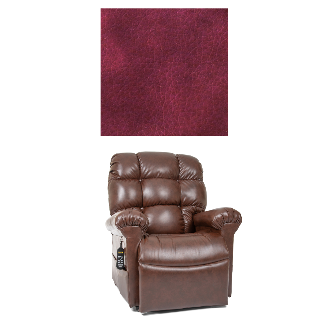 Golden Technologies PR510 MaxiComfort Cloud Series Assisted Lift Chair Recliner - Redwood